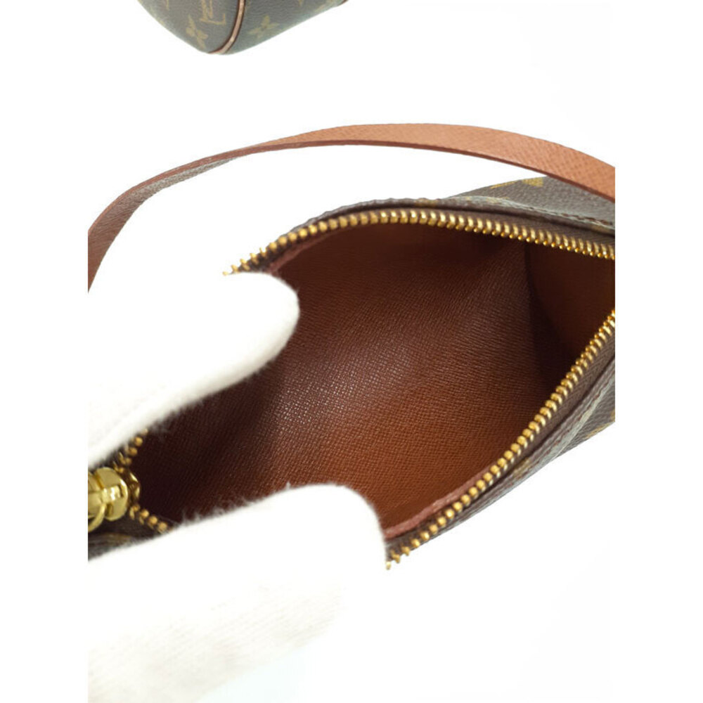 Louis Vuitton Shoulder Bag Papillon Monogram Leather Brown - Picture 8 of 8